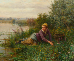 Daniel Ridgway Knight, American (1839-1924) Painting